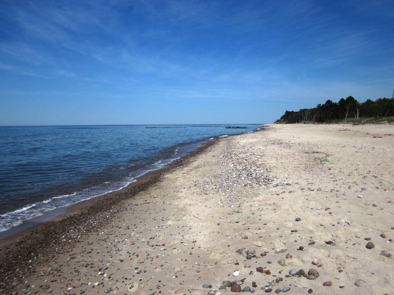 Plaża w Darłówku